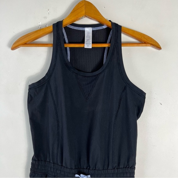 Ivivva By Lululemon Black Ready Set Goal Athletic Dress Girl Size 10 - Picture 5 of 13